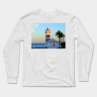 Cascais Lighthouse Long Sleeve T-Shirt